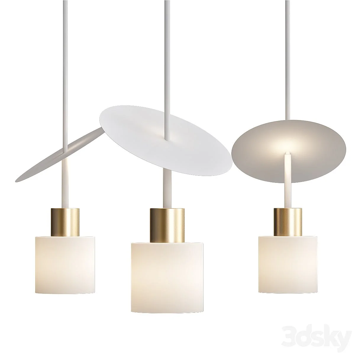 Jacksons three ceiling lamps